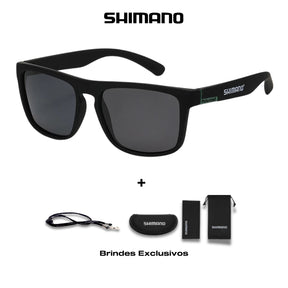 Óculos Oficial Shimano Polarizado UV400 + Brindes Exclusivos