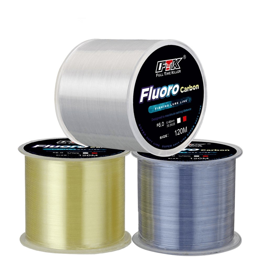 Linha de Pesca Blindada Fluorcarbono 120m