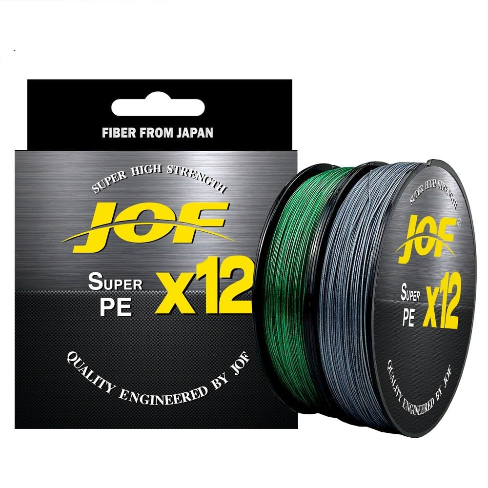 Linha JOF Multifilamento X12 Fios Trançados 300m